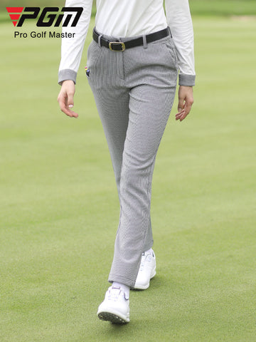 PGM KUZ118 custom fitted golf pants polyester flex fabric golf pants women
