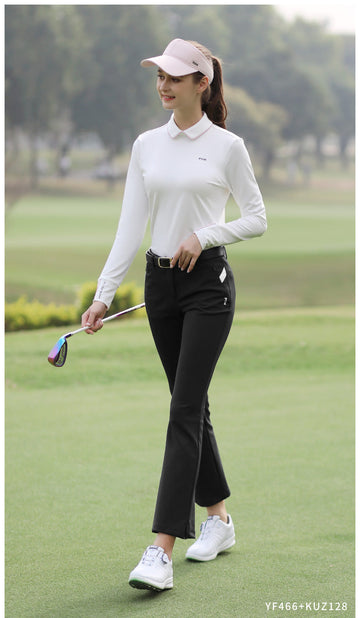 PGM KUZ128 four way stretchy golf pants summer waterproof golf pants for ladies