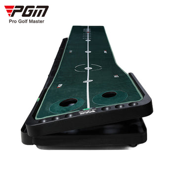 Adjustable Hole And Slope Track Artificial Grass Golf Putting Mat
