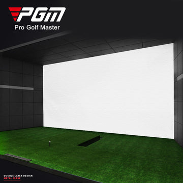 PGM MNQ010 golf simulator impact screen indoor home premium golf simulator screen