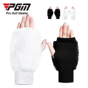 PGM ST036 oem gloves women winter knit warmer golf winter glove custom golf gloves