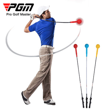 Golf Practice Swing Bar Golf Course Bar Golf Trainer Aid(Red Hand)