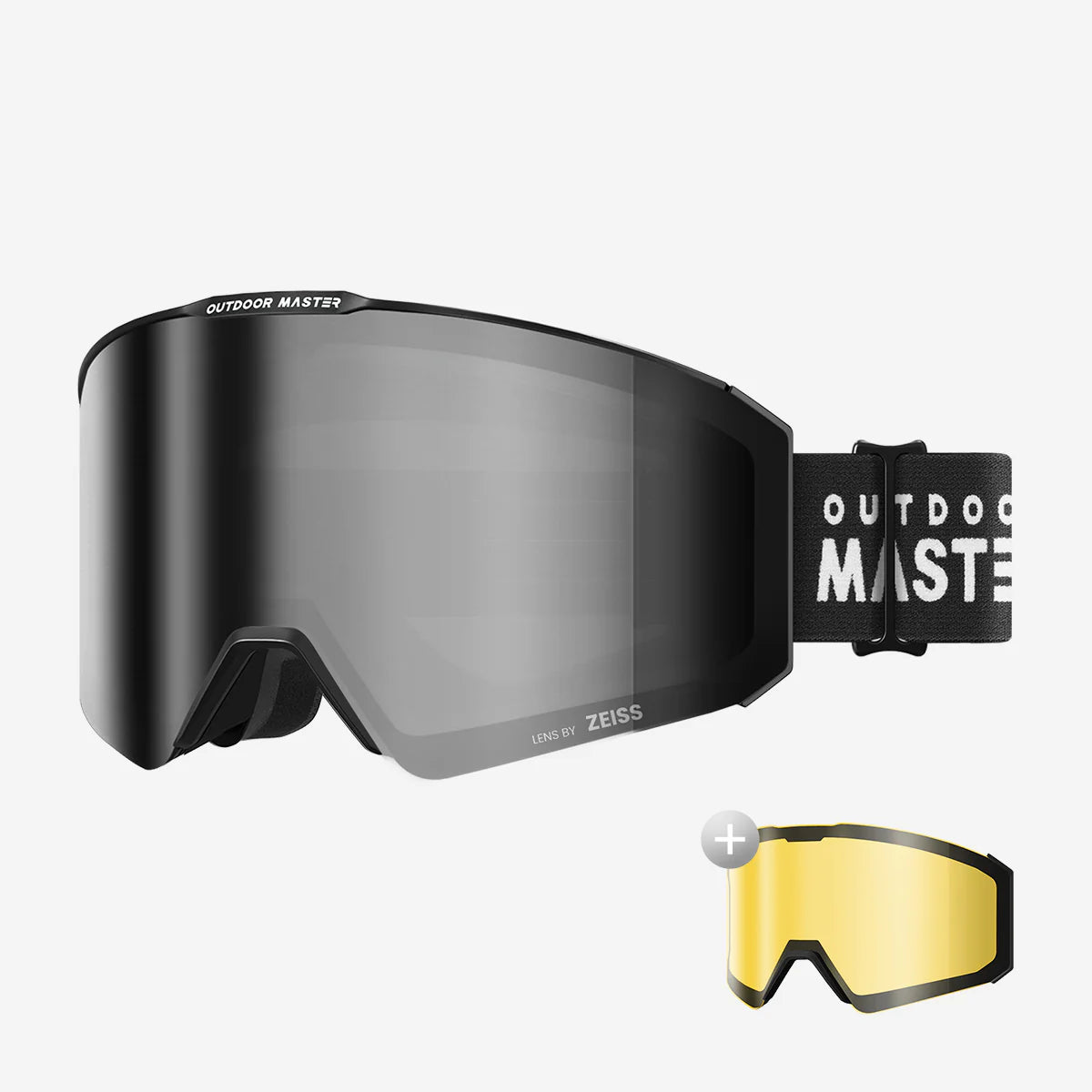 asian fit ski goggles Asian Fit FALCON Ski Goggles Cylindrical ZEISS Lens – Aussturn