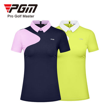 PGM YF470 wholesale custom polo shirts spandex premium golf polo