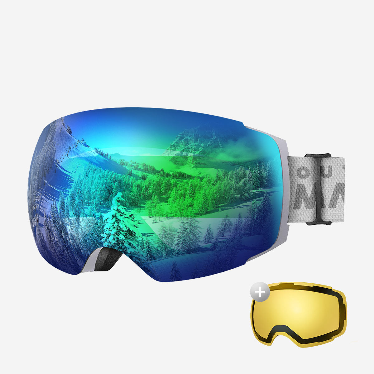 PRO Snow Goggles + Lens Bundle