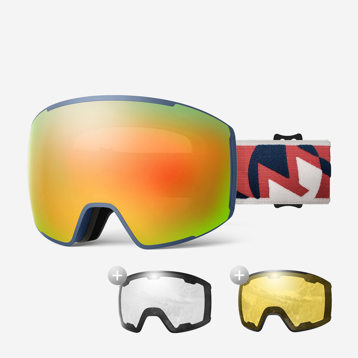 VISION Snow Goggles + Lens Bundle