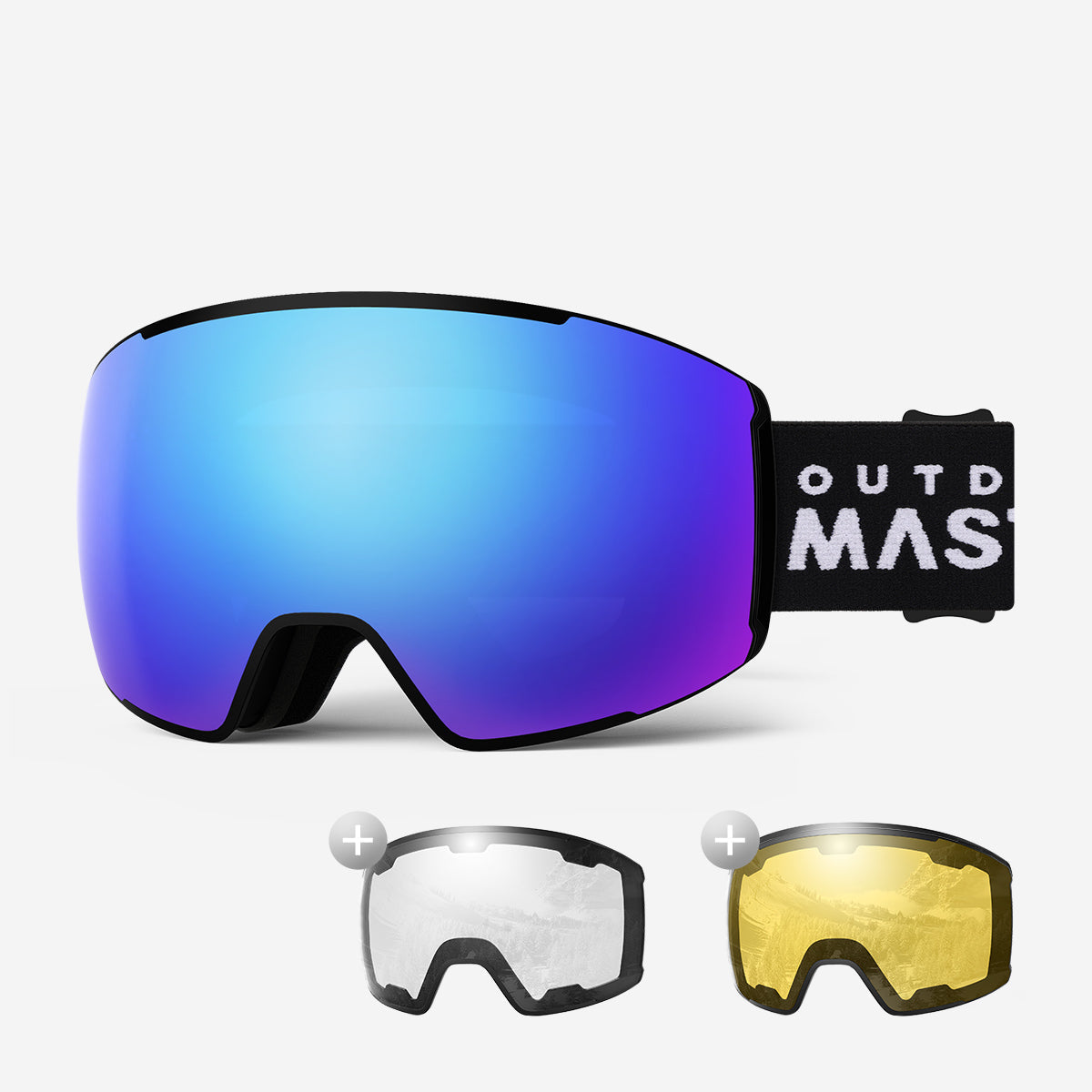 VISION Snow Goggles + Lens Bundle