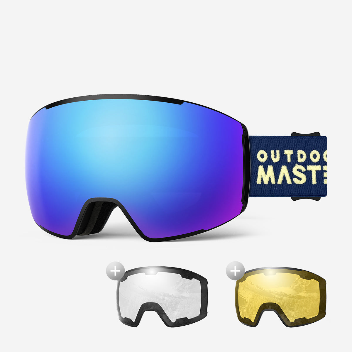 VISION Snow Goggles + Lens Bundle