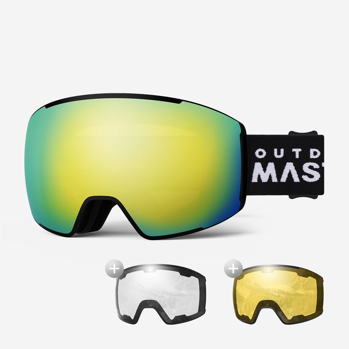 VISION Snow Goggles + Lens Bundle