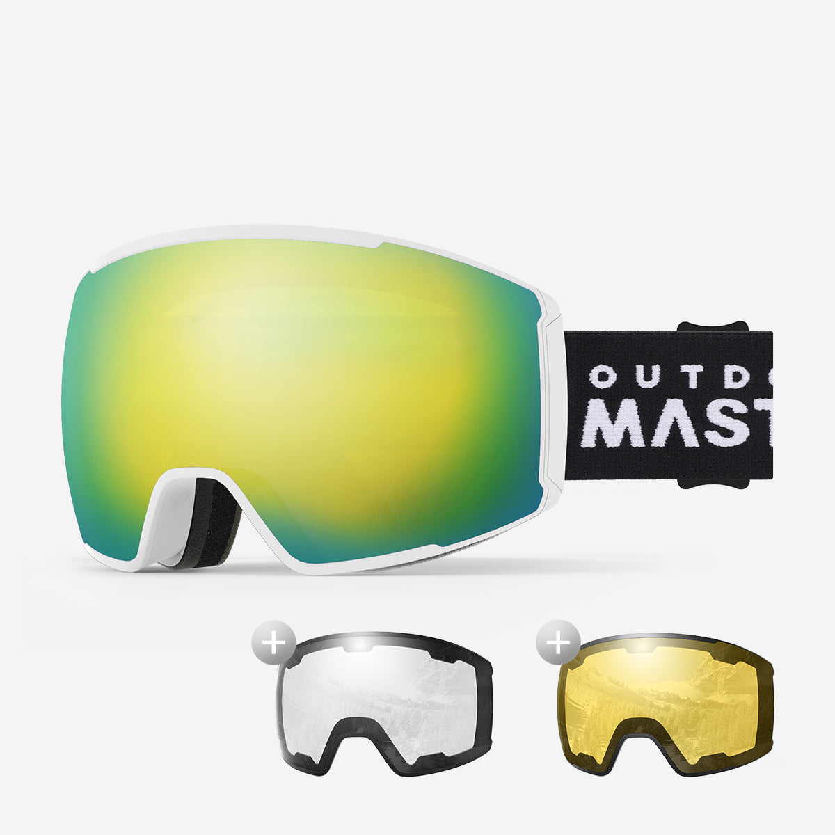 VISION Snow Goggles + Lens Bundle