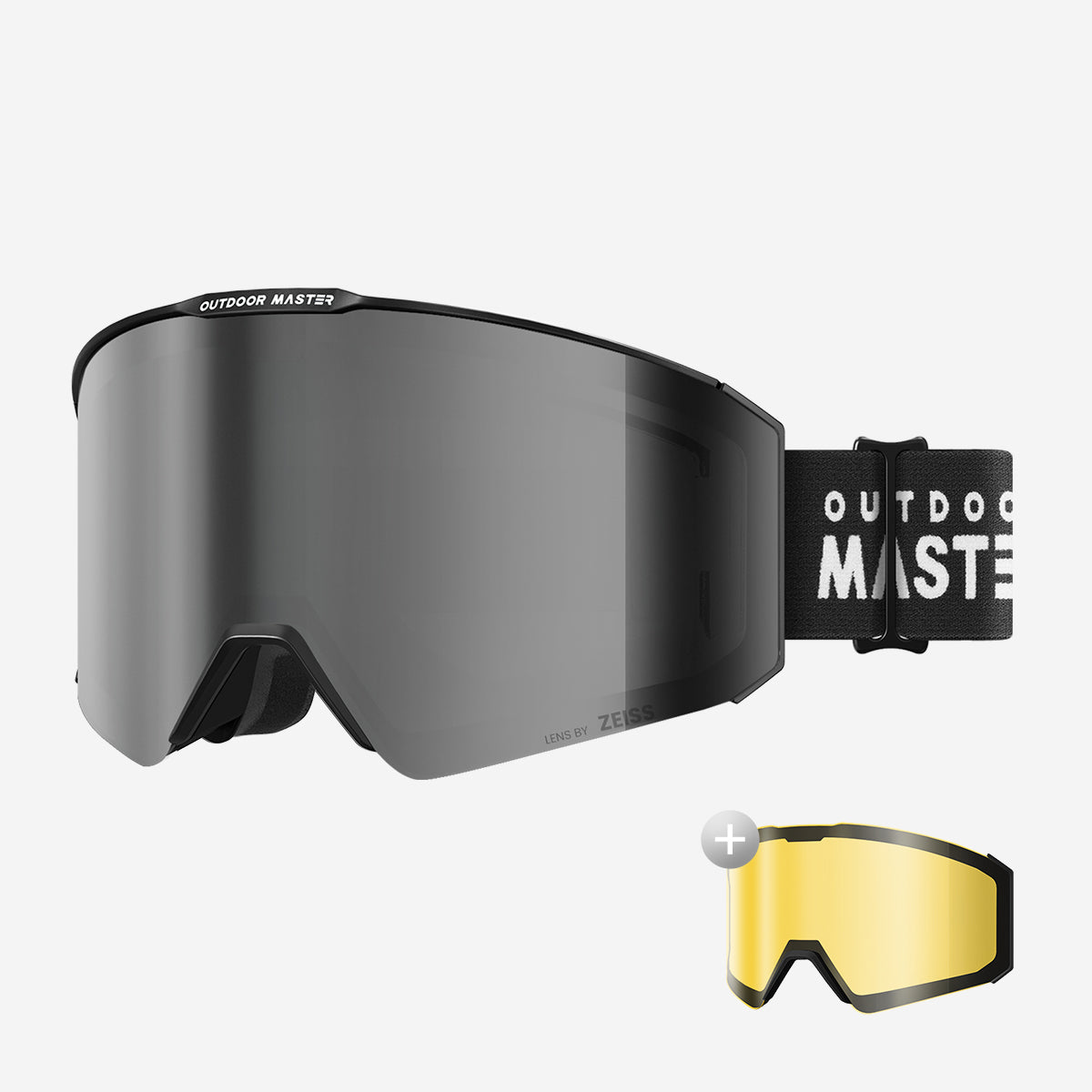FALCON Cylindrical Zeiss Lens Ski Goggles