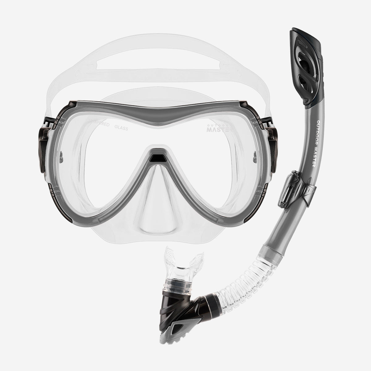 MOBULA Snorkeling Set 2 Pieces for Adults