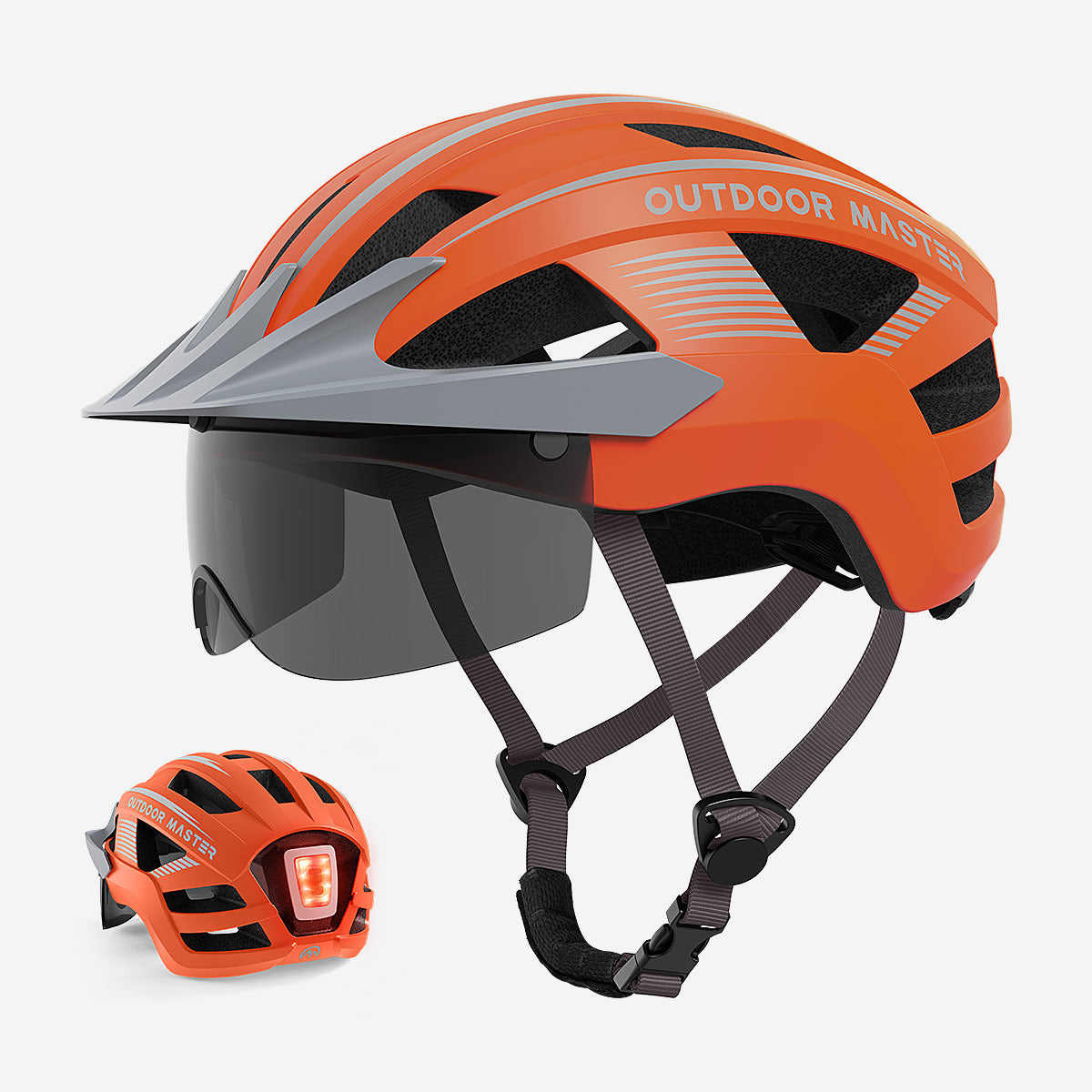 RHINO Urban Bicycle Helmet with LED Light – Aussturn