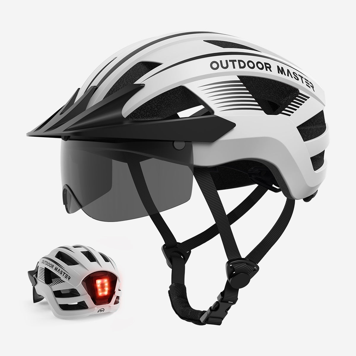 urban bike helmet RHINO Urban Bicycle Helmet with LED Light – Aussturn