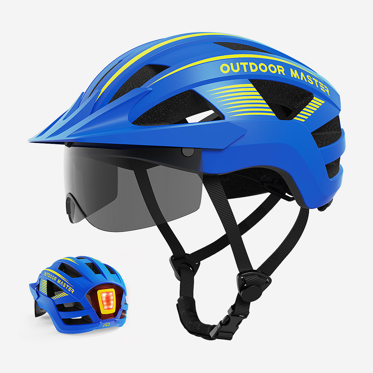 RHINO Urban Bicycle Helmet with LED Light
