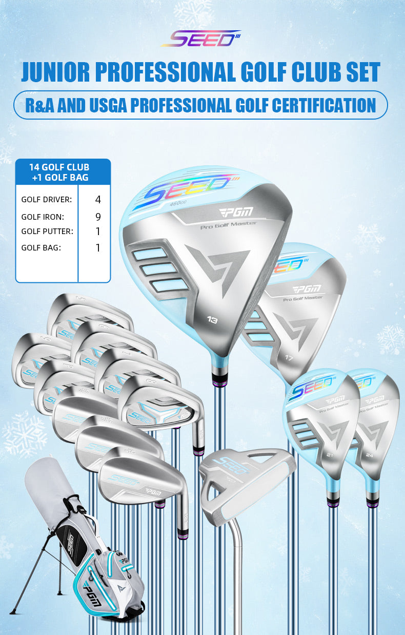 PGM JRTG013 junior training graphite golf club sets foshan youth golf clubs