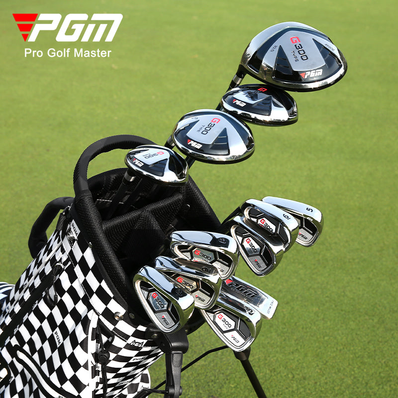 PGM MTG025 G300 left handed golf clubs sets mens graphite branded custom logo golf clubs