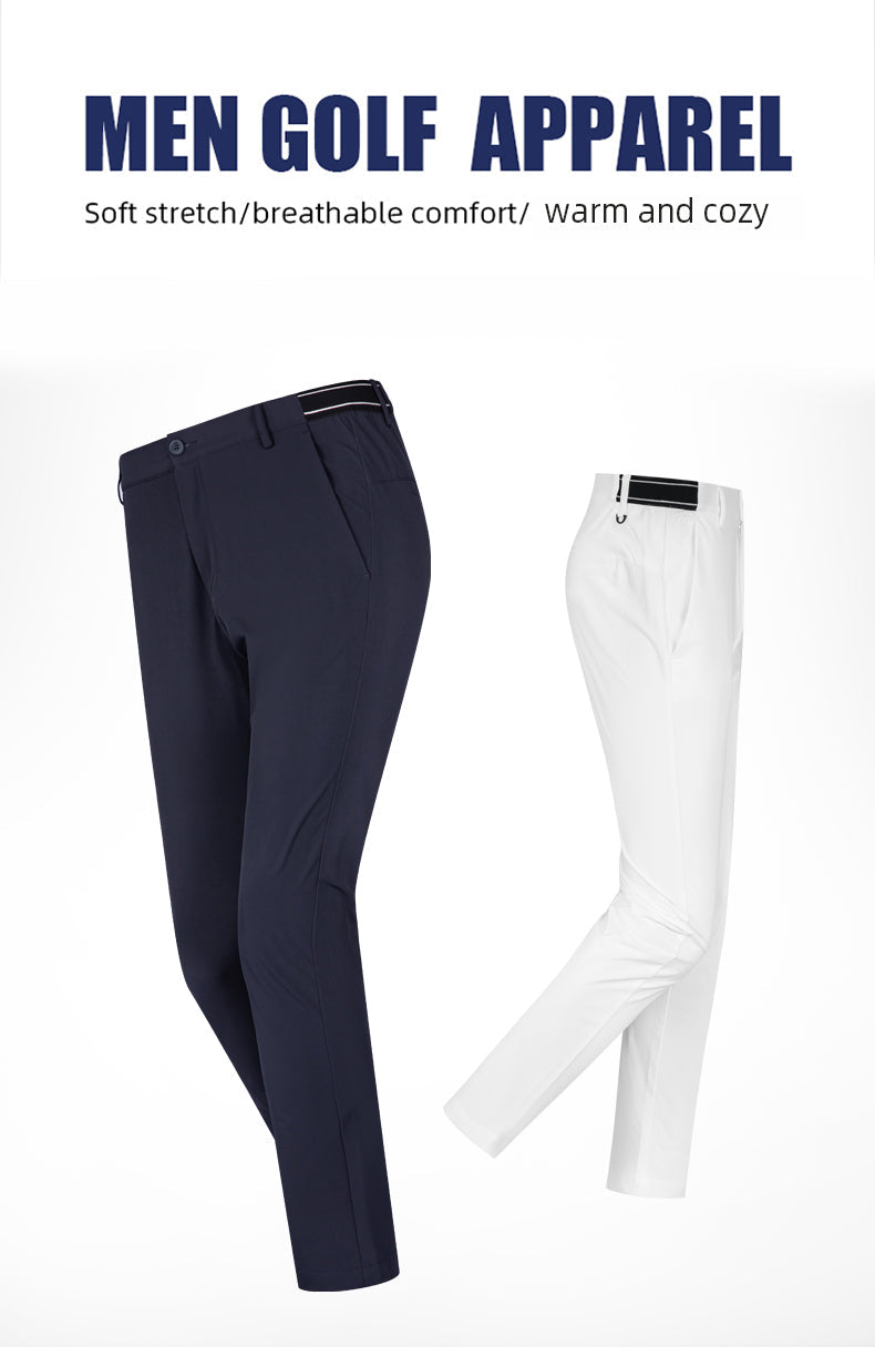 PGM KUZ136 men's slim fit trousers golf pants elastic golf trousers for men