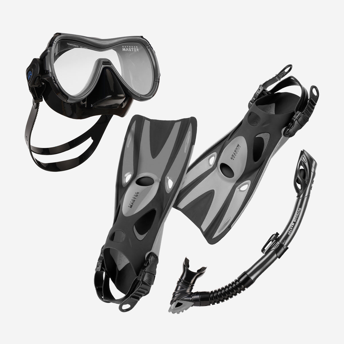 MOBULA Snorkeling Set 3 Pieces for Adults