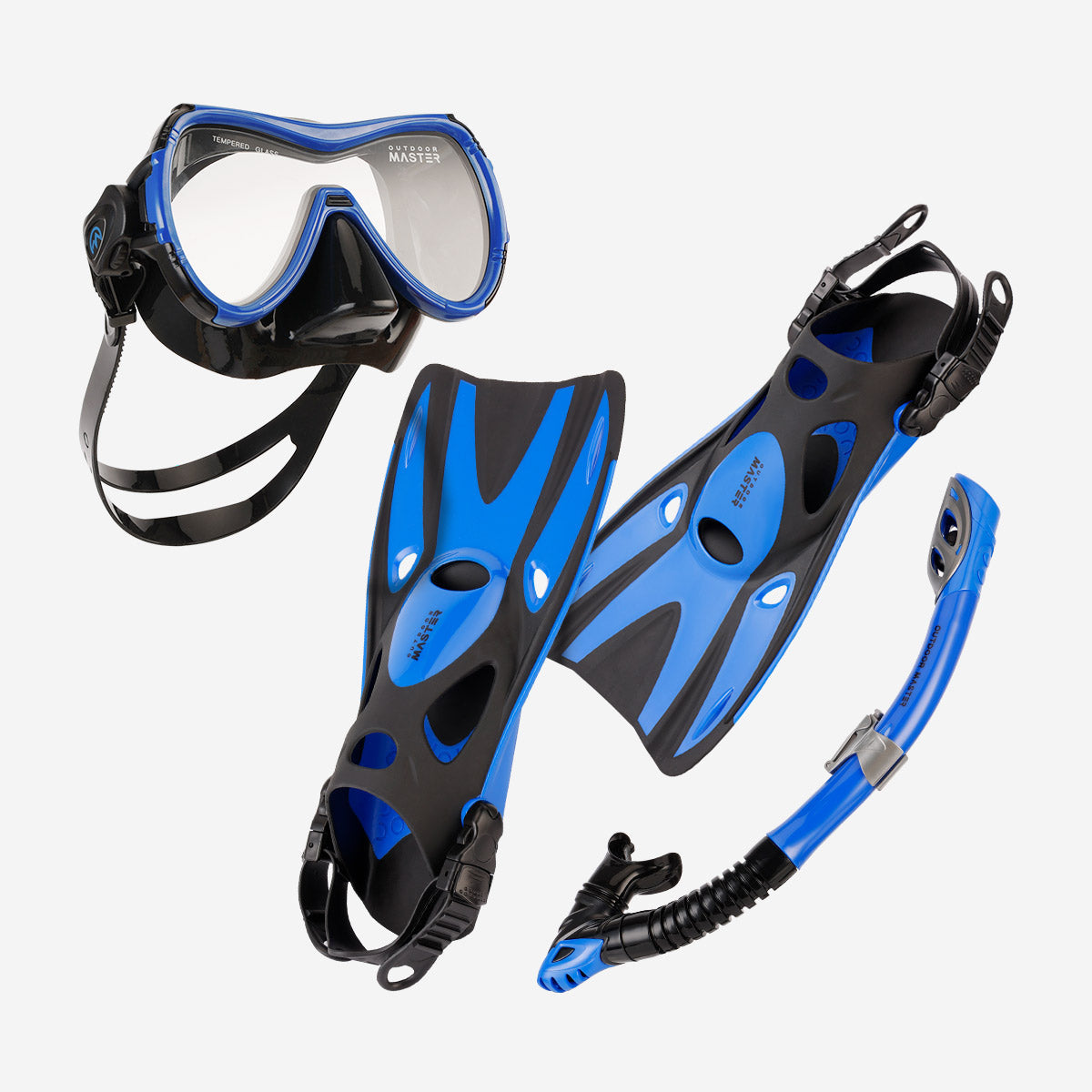 MOBULA Snorkeling Set 3 Pieces for Adults