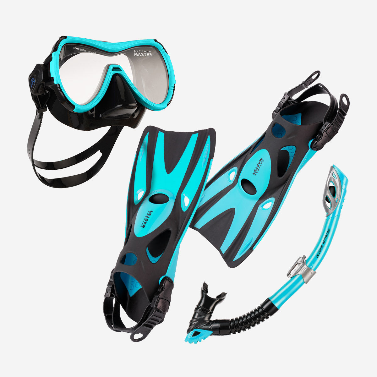MOBULA Snorkeling Set 3 Pieces for Adults