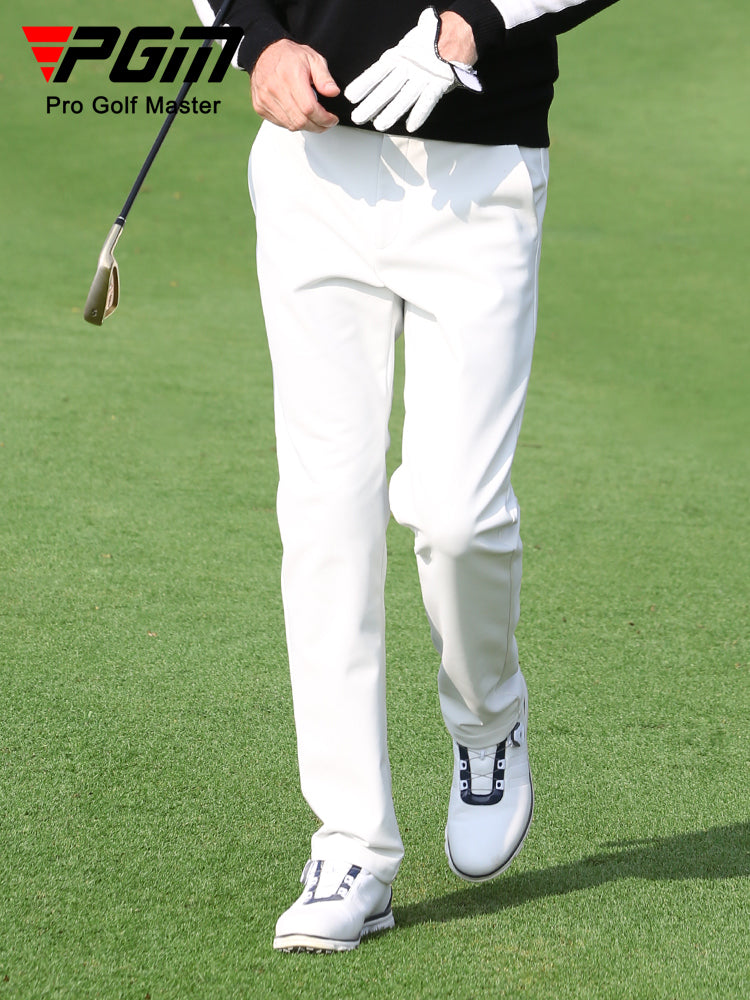PGM KUZ114 warm golf pants custom logo high end winter waterproof men's golf pants