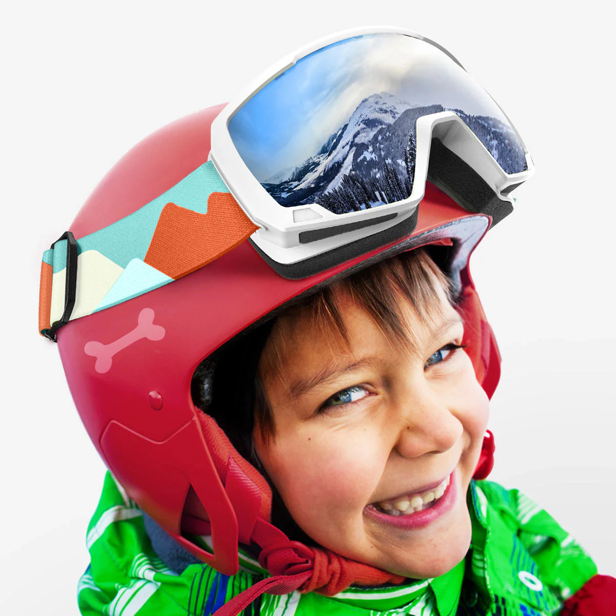 HAPPY VALLEY Kids Snow Goggles