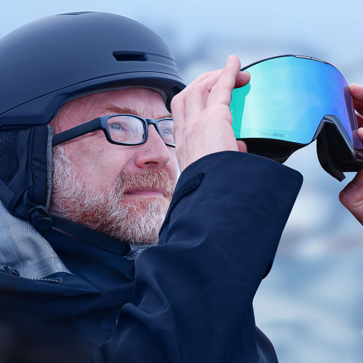 falcon cylindrical zeiss lens ski goggles FALCON Cylindrical Zeiss Lens Ski Goggles – Aussturn