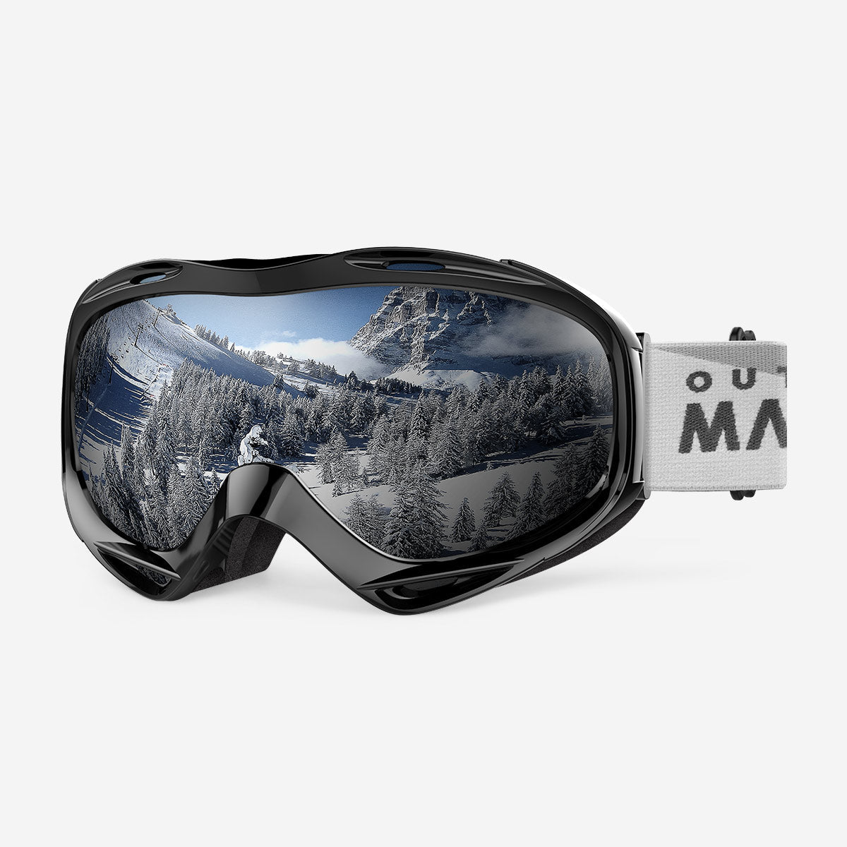 OutdoorMaster DEER Ski Helmet Bundle