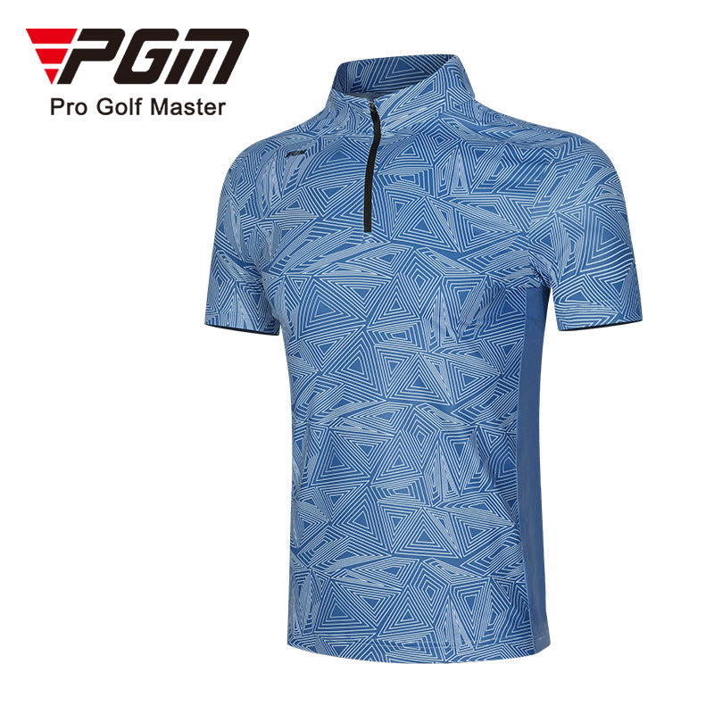 PGM YF394 polyester logo golf shirt quarter zip ladies polyester spandex golf shirt