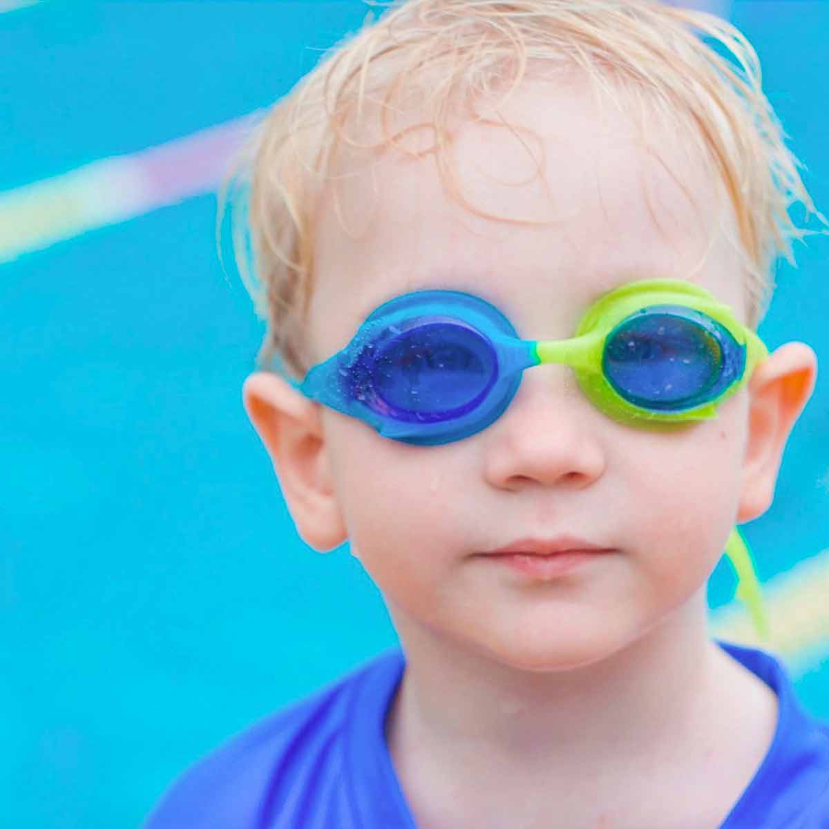 Kids Anti-fog Fisheye Swimming Goggles 2 Pack