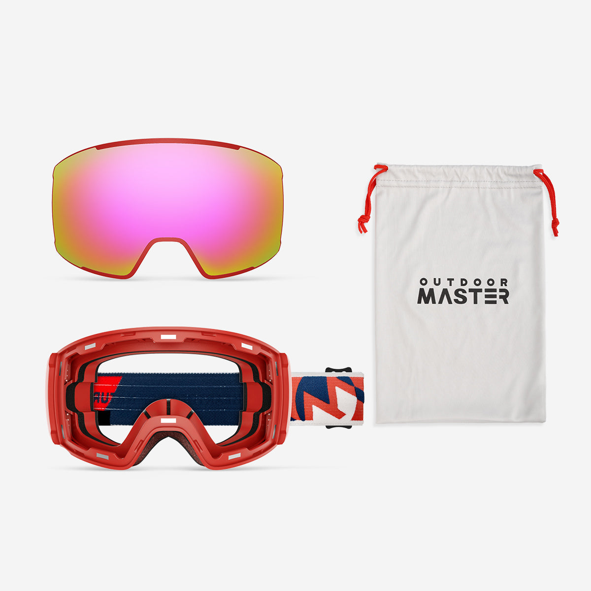 VISION Snow Goggles + Lens Bundle