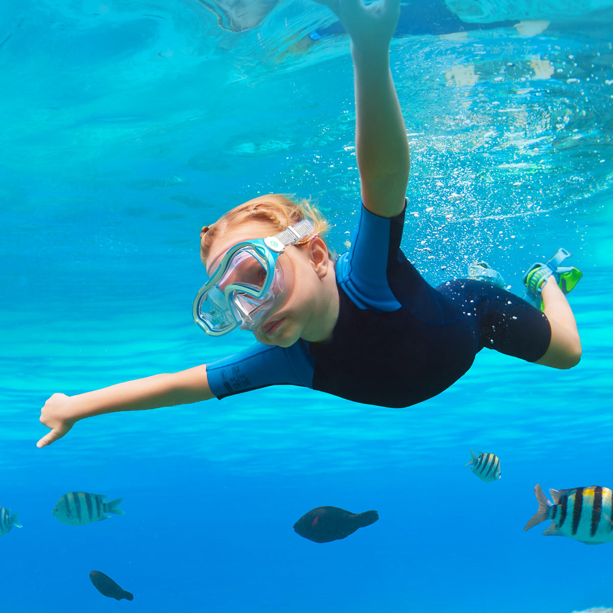 Stingray Kids Swim Goggles