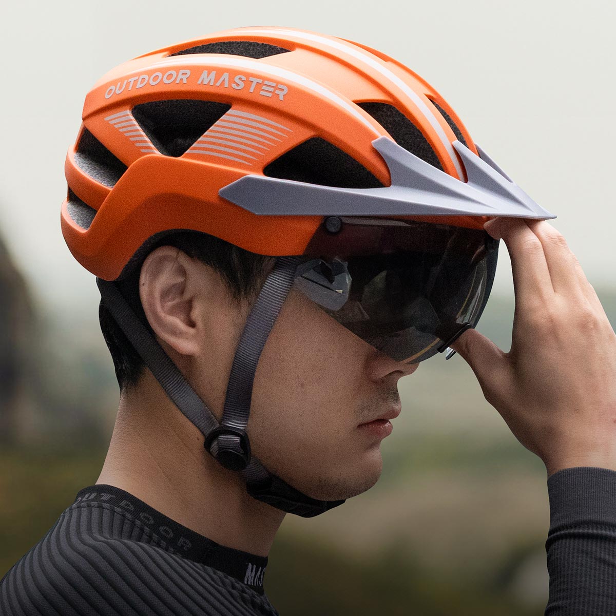 RHINO Urban Bicycle Helmet with LED Light