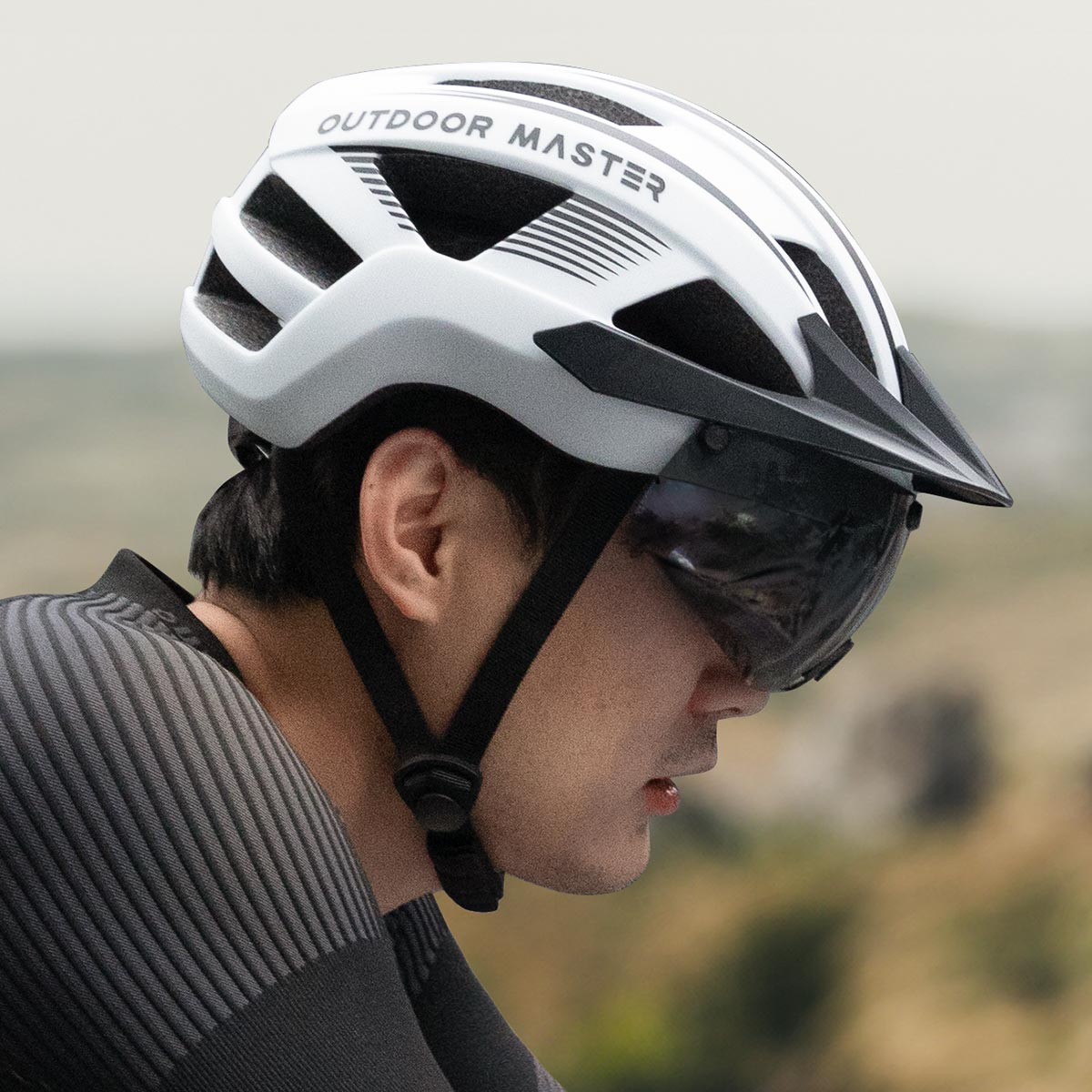 RHINO Urban Bicycle Helmet with LED Light