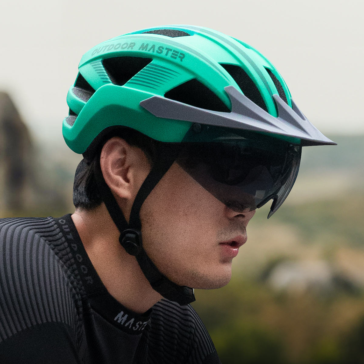 RHINO Urban Bicycle Helmet with LED Light
