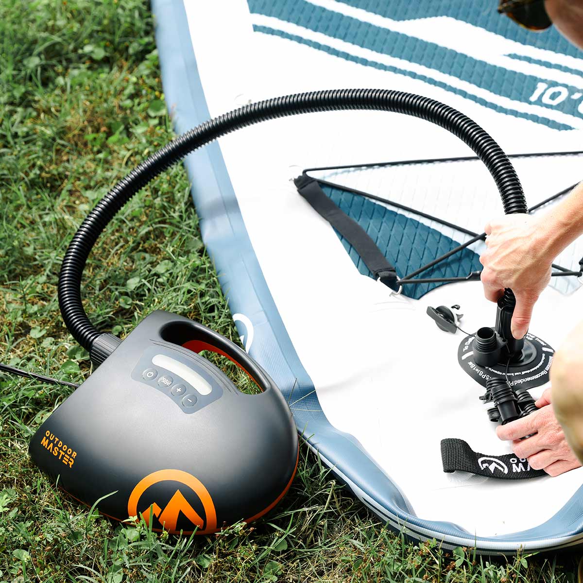 Bundle Sale-10'6" iSUP Board + SHARK II Pump
