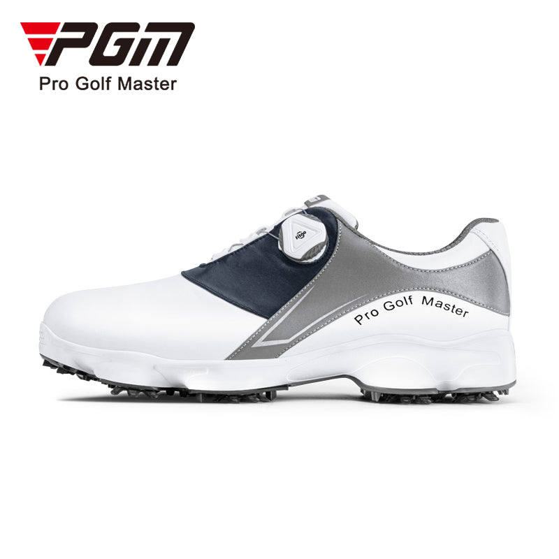 PGM XZ194 high quality men genuine leather golf shoes full waterproof professional golf shoes