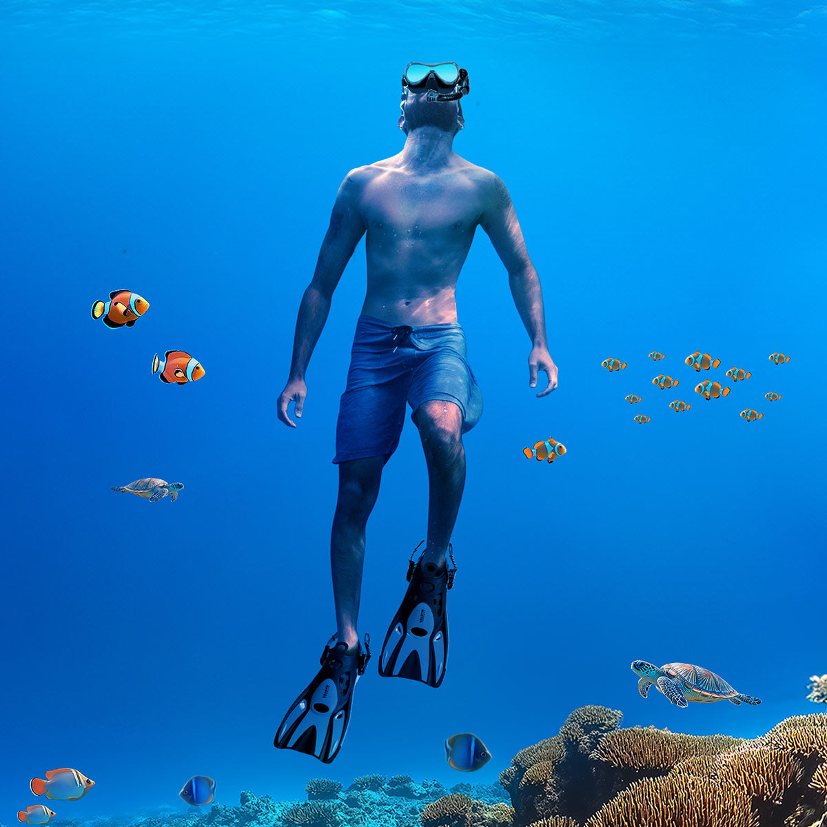 MOBULA Snorkeling Set 3 Pieces for Adults
