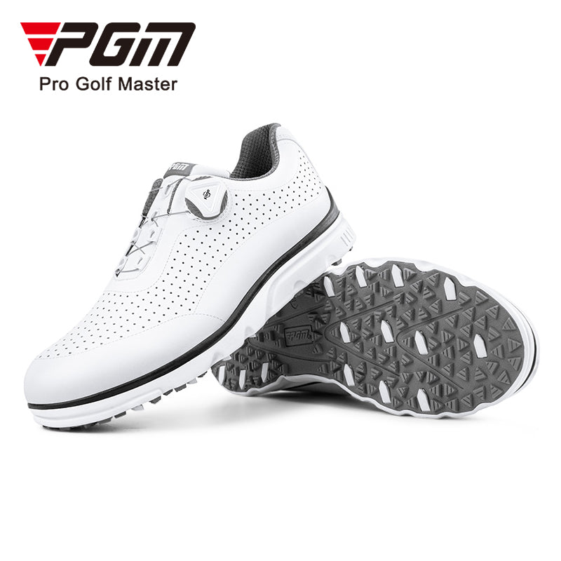 PGM XZ198 oem 2022 golf shoes spike less summer men casual golf shoes