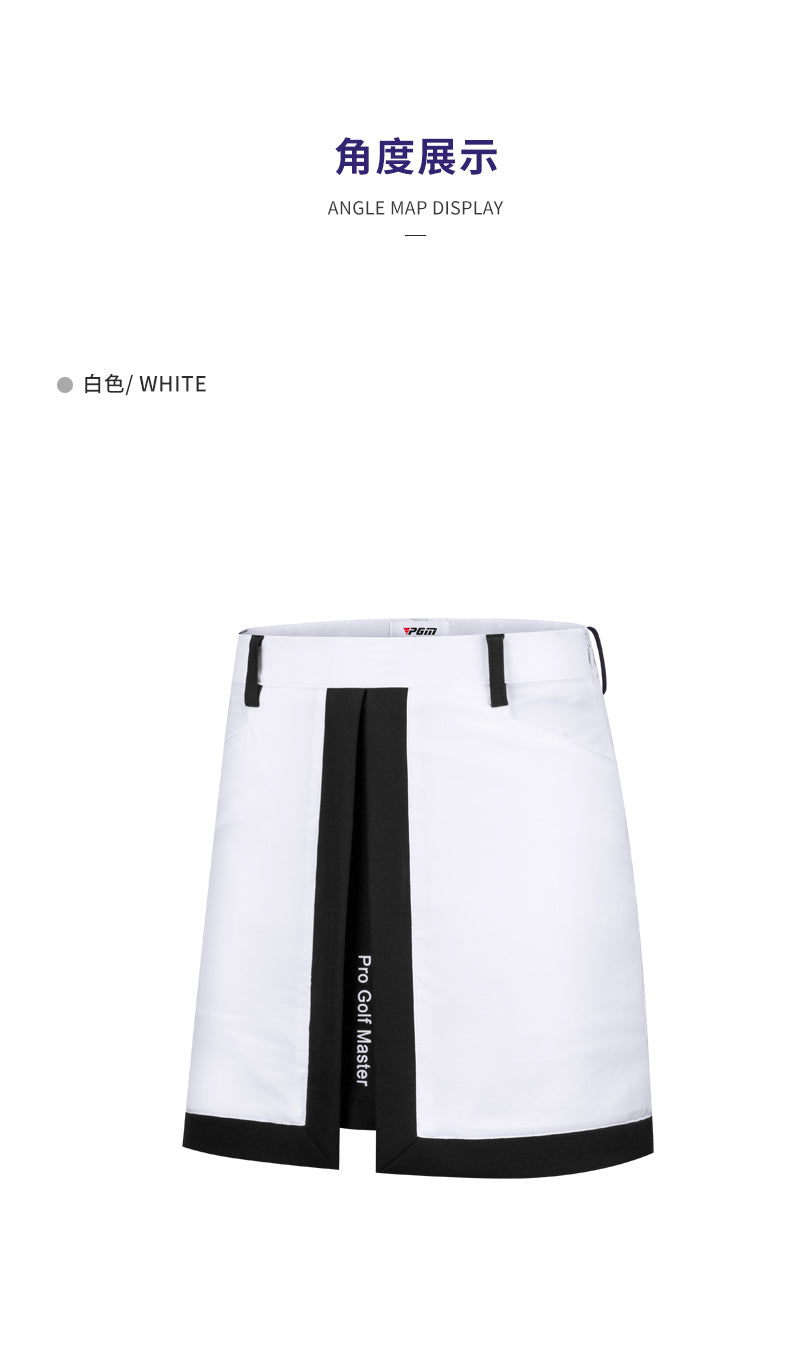 PGM QZ079 summer golf sports skirt women golf skirt with undershorts