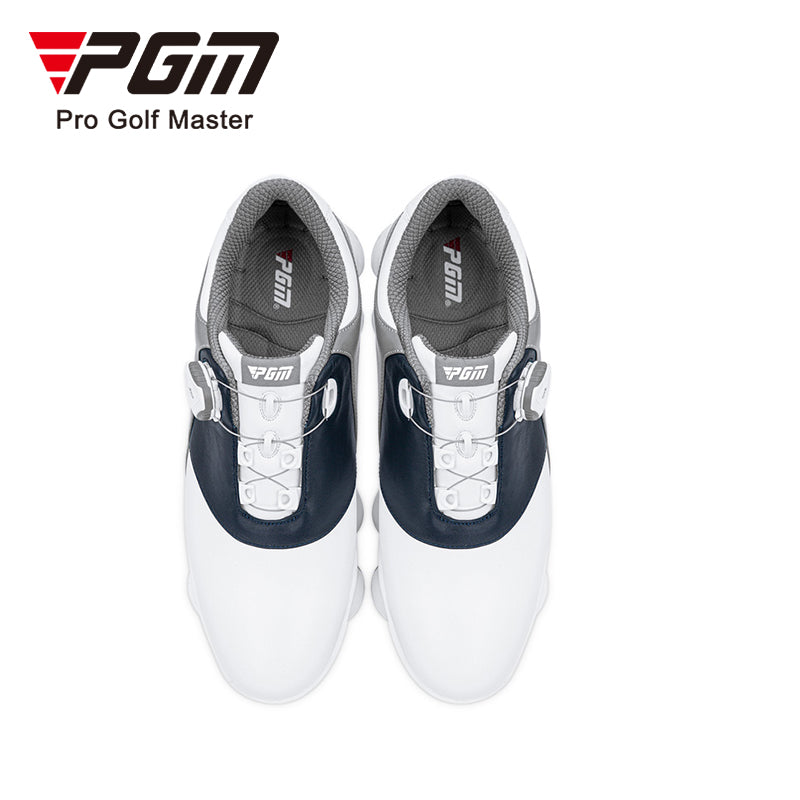 PGM XZ194 high quality men genuine leather golf shoes full waterproof professional golf shoes