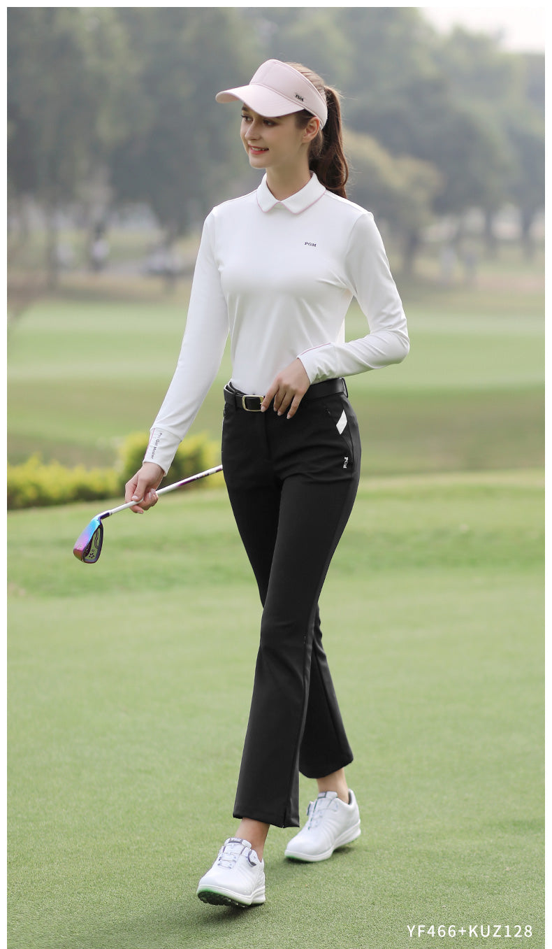 PGM KUZ128 four way stretchy golf pants summer waterproof golf pants for ladies