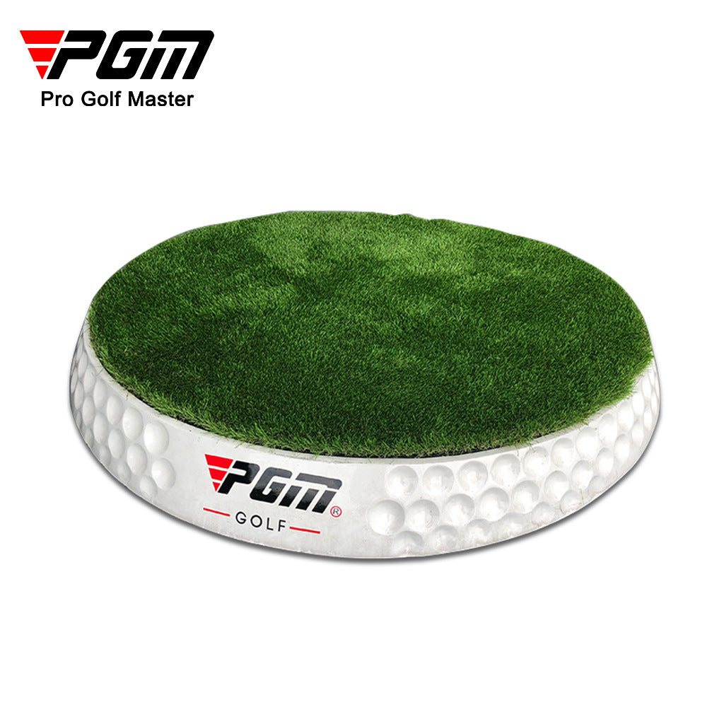 Golf Hitting Mat can be rotated 360 degrees to adjust the slope