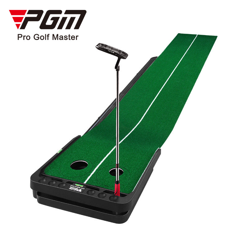 Adjustable Hole And Slope Track Artificial Grass Golf Putting Mat