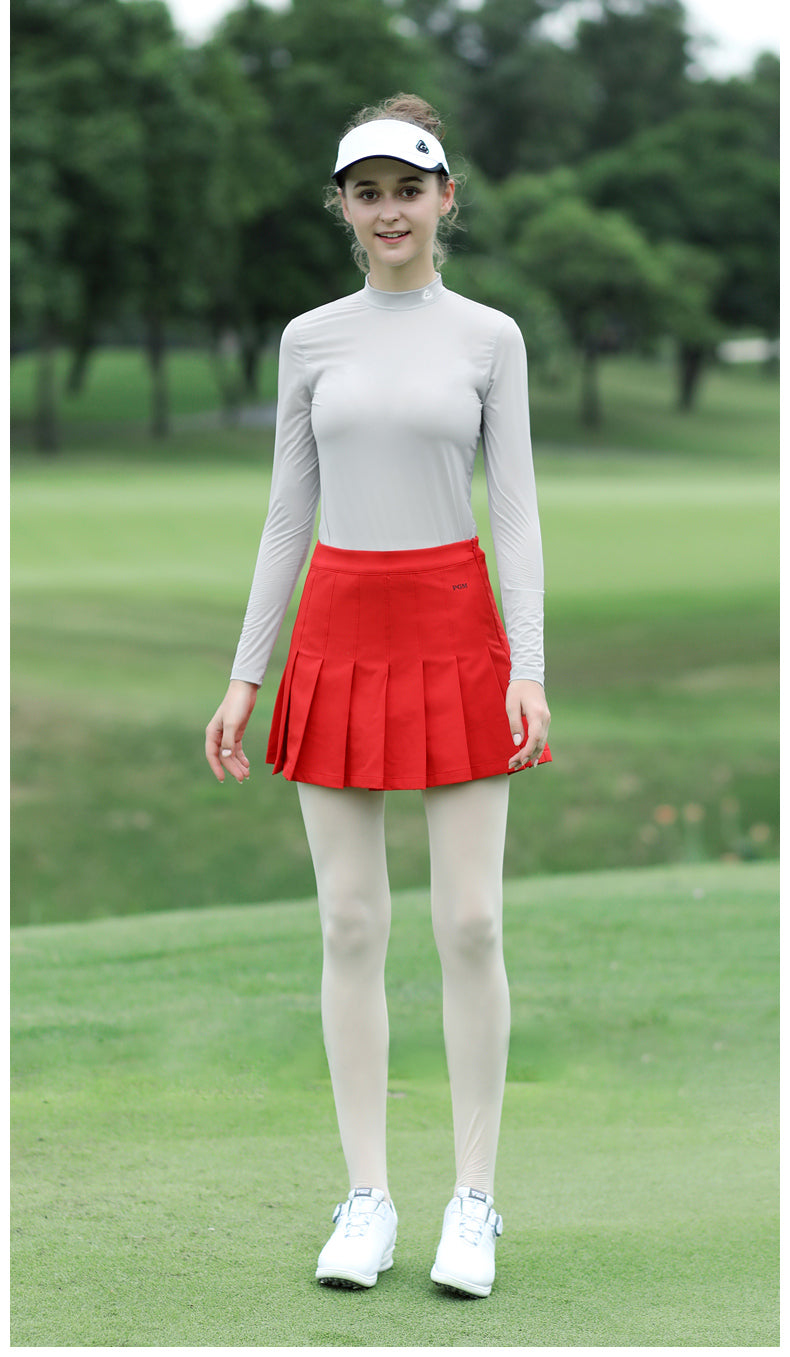 PGM YF443 ladies golf t shirt quick dry golf polo shirts custom logo white golf shirt