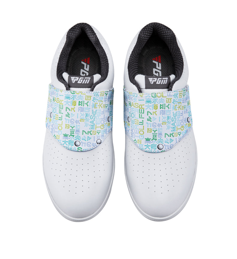 PGM XZ250 kids golf non slip shoes korean style waterproof formal golf shoes