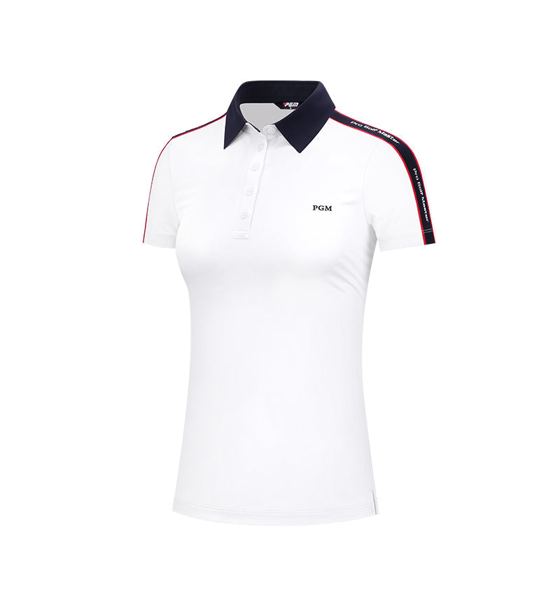 PGM YF479 uniform golf stretch golf polo shirts luxury women golf polo