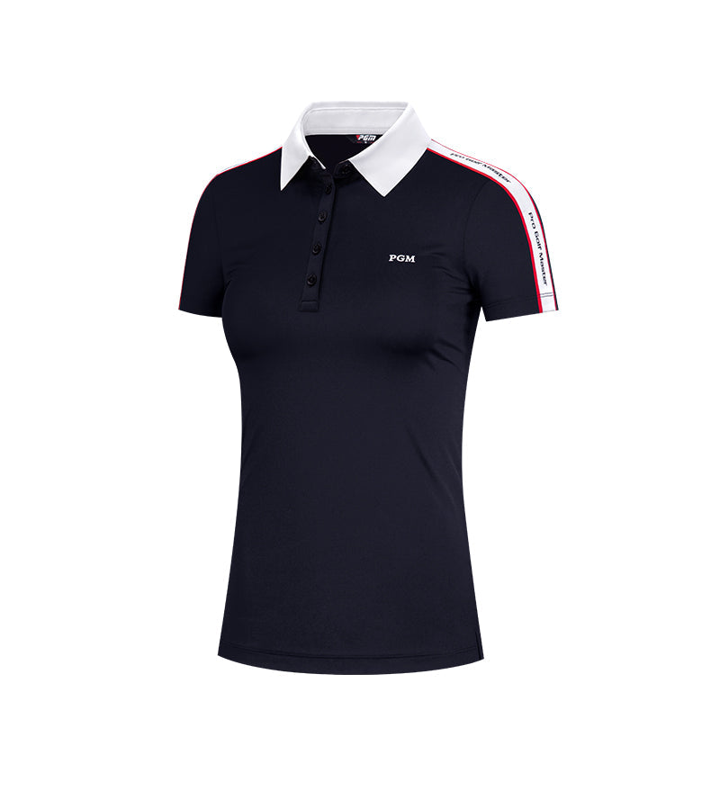 PGM YF479 uniform golf stretch golf polo shirts luxury women golf polo