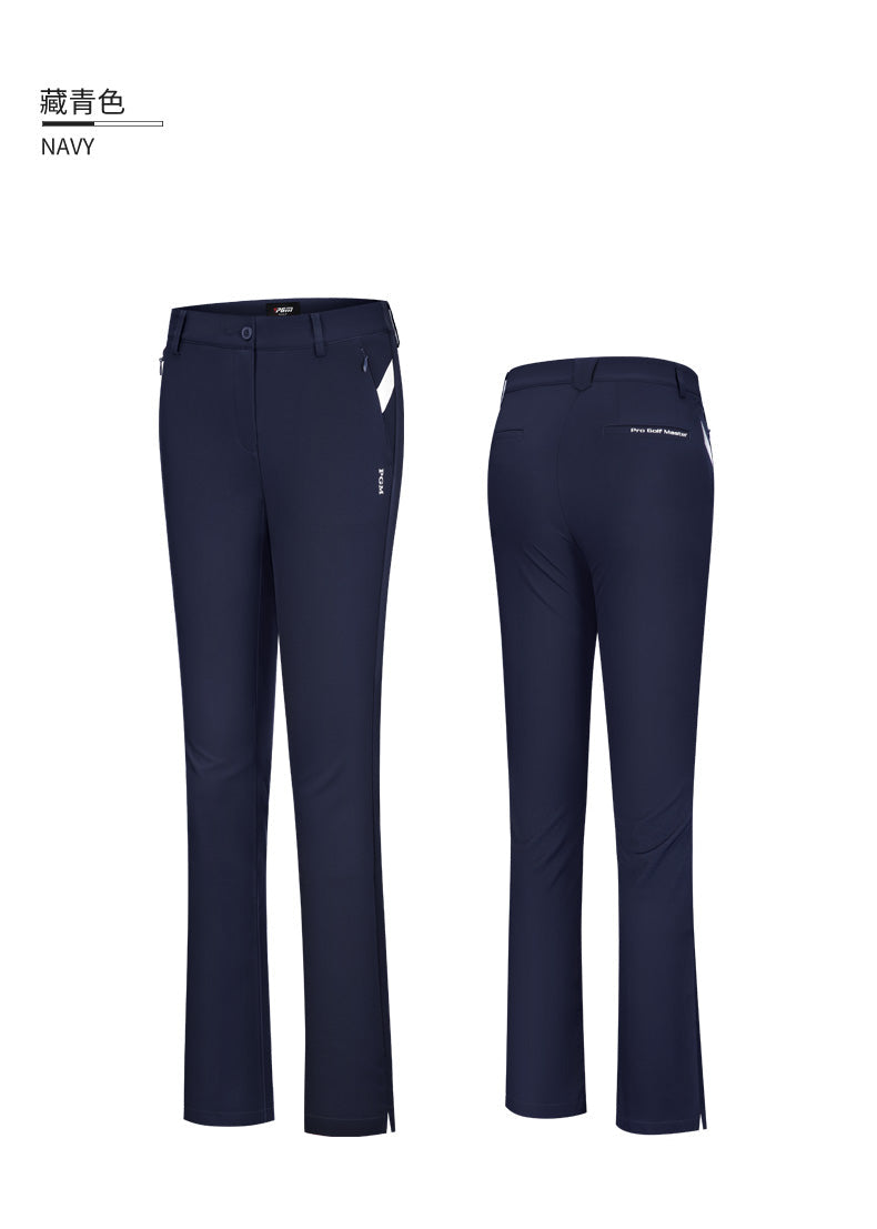 PGM KUZ128 four way stretchy golf pants summer waterproof golf pants for ladies